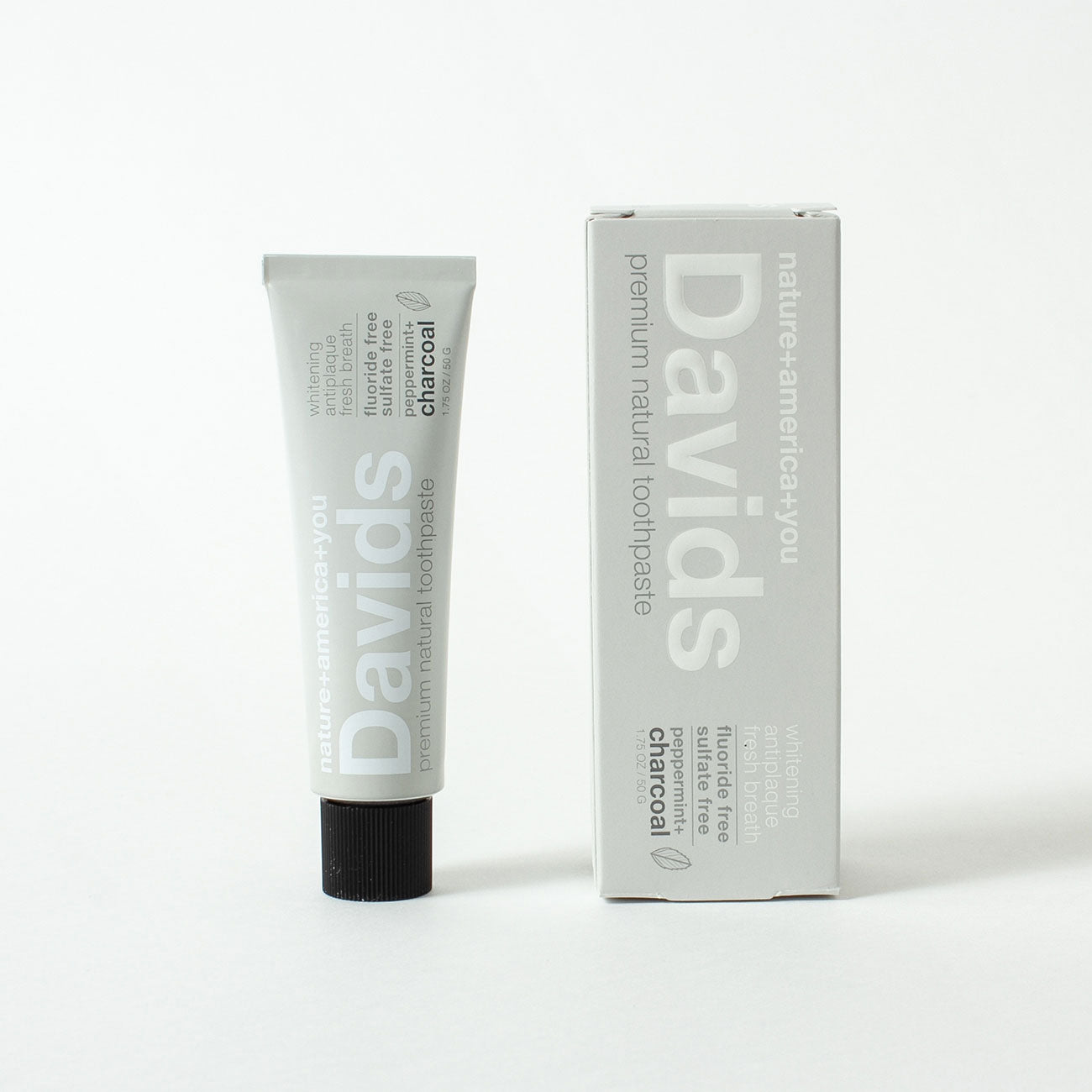 Davids トゥースペースト チャコール 50g