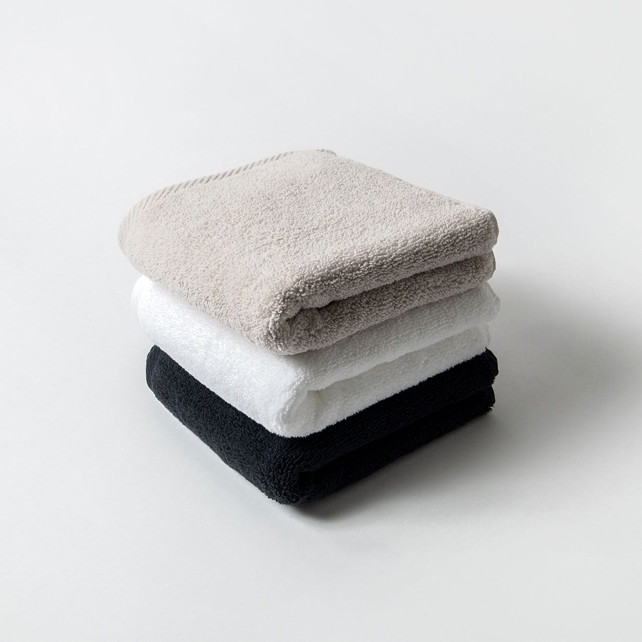 Micro Cotton フェイスタオル グレー