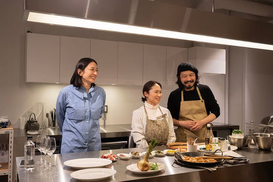 小林和人と行方ひさこの体験学習インスタライブ レポート - 料理研究家 植松良枝先生編