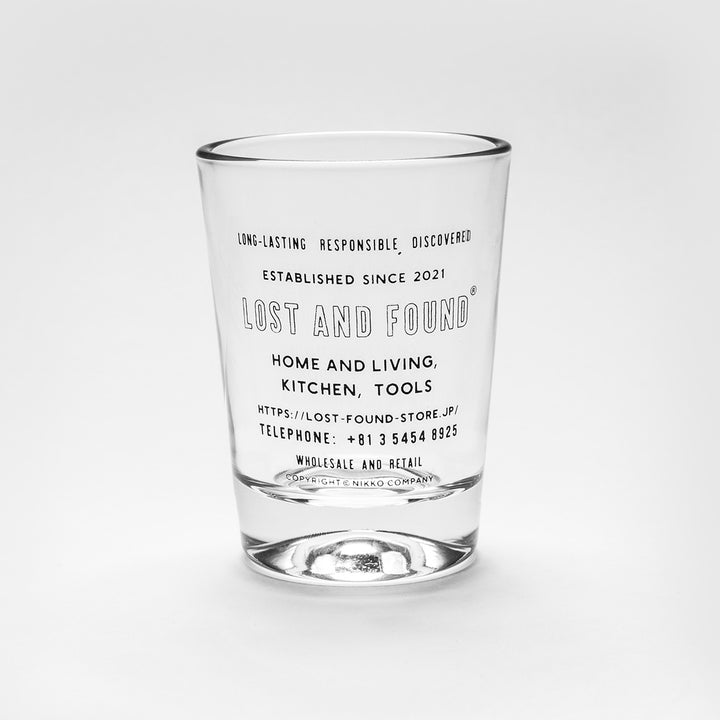LOST AND FOUND GLASS BLACK