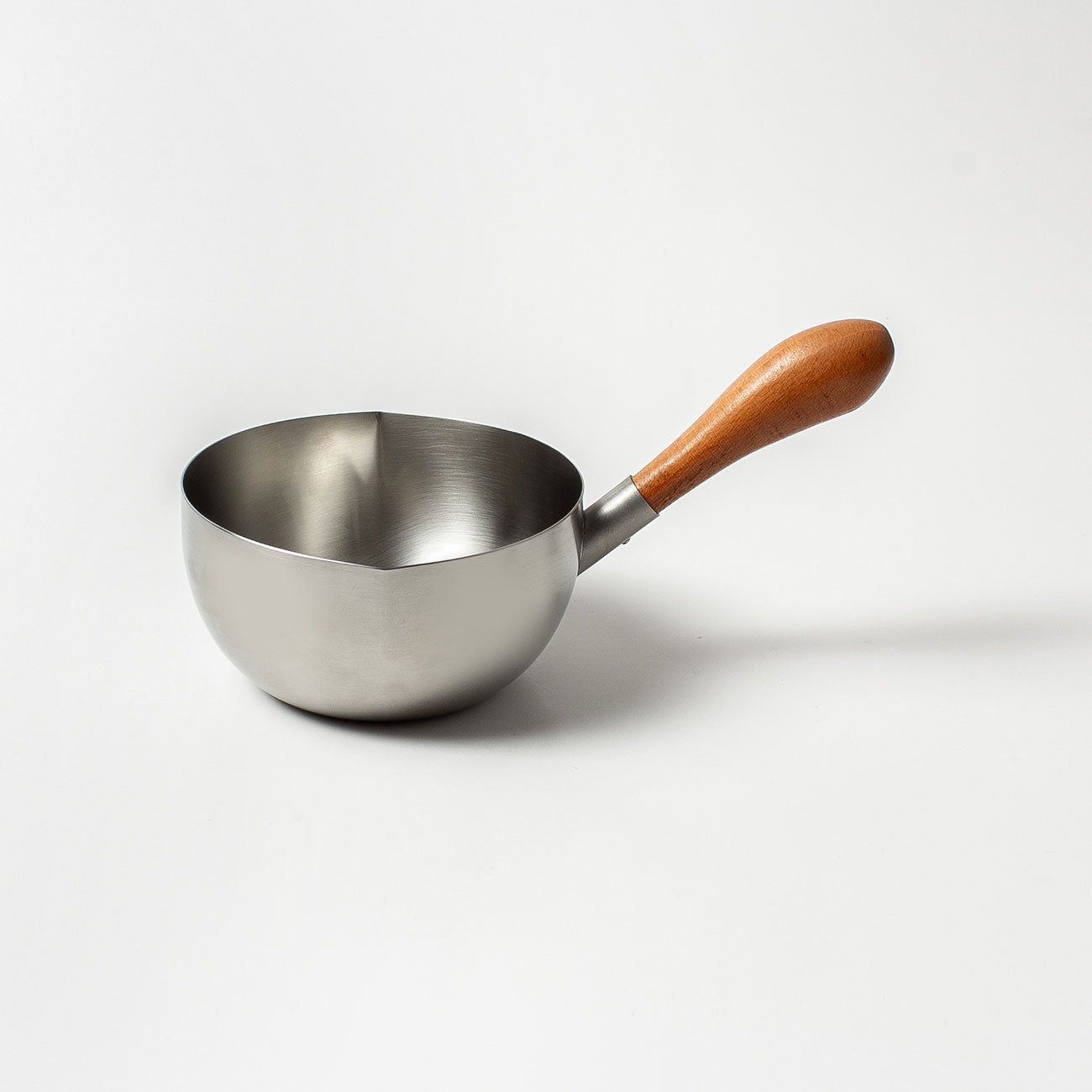 工房アイザワ 両口付ミルクパン 木柄手造 1 No.1902