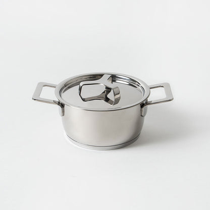 ALESSI Pots&Pans キャセロール with two handles 16cm AJM 101/16