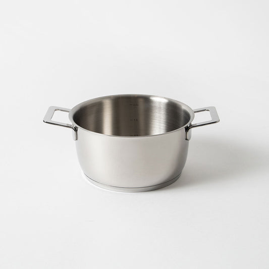 ALESSI Pots&Pans キャセロール with two handles 20cm AJM 101/20