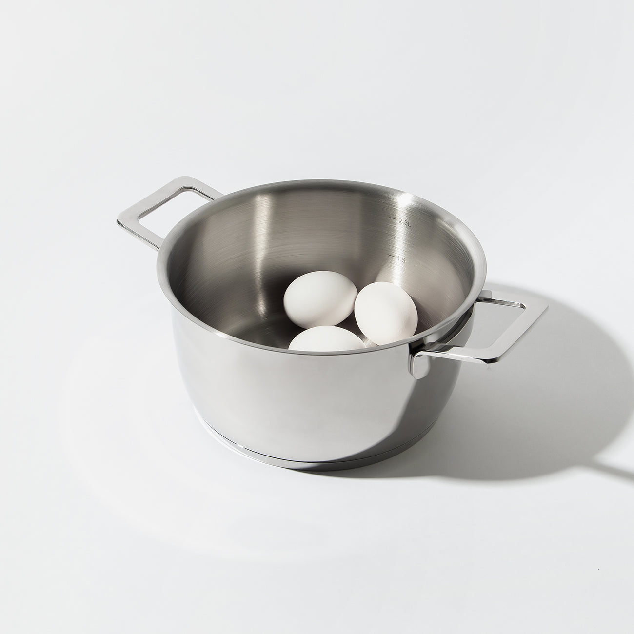 ALESSI Pots&Pans キャセロール with two handles 20cm AJM 101/20