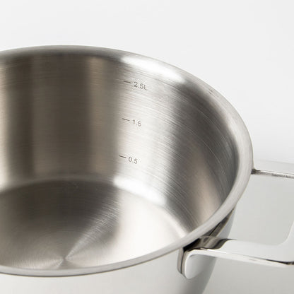 ALESSI Pots&Pans キャセロール with two handles 20cm AJM 101/20