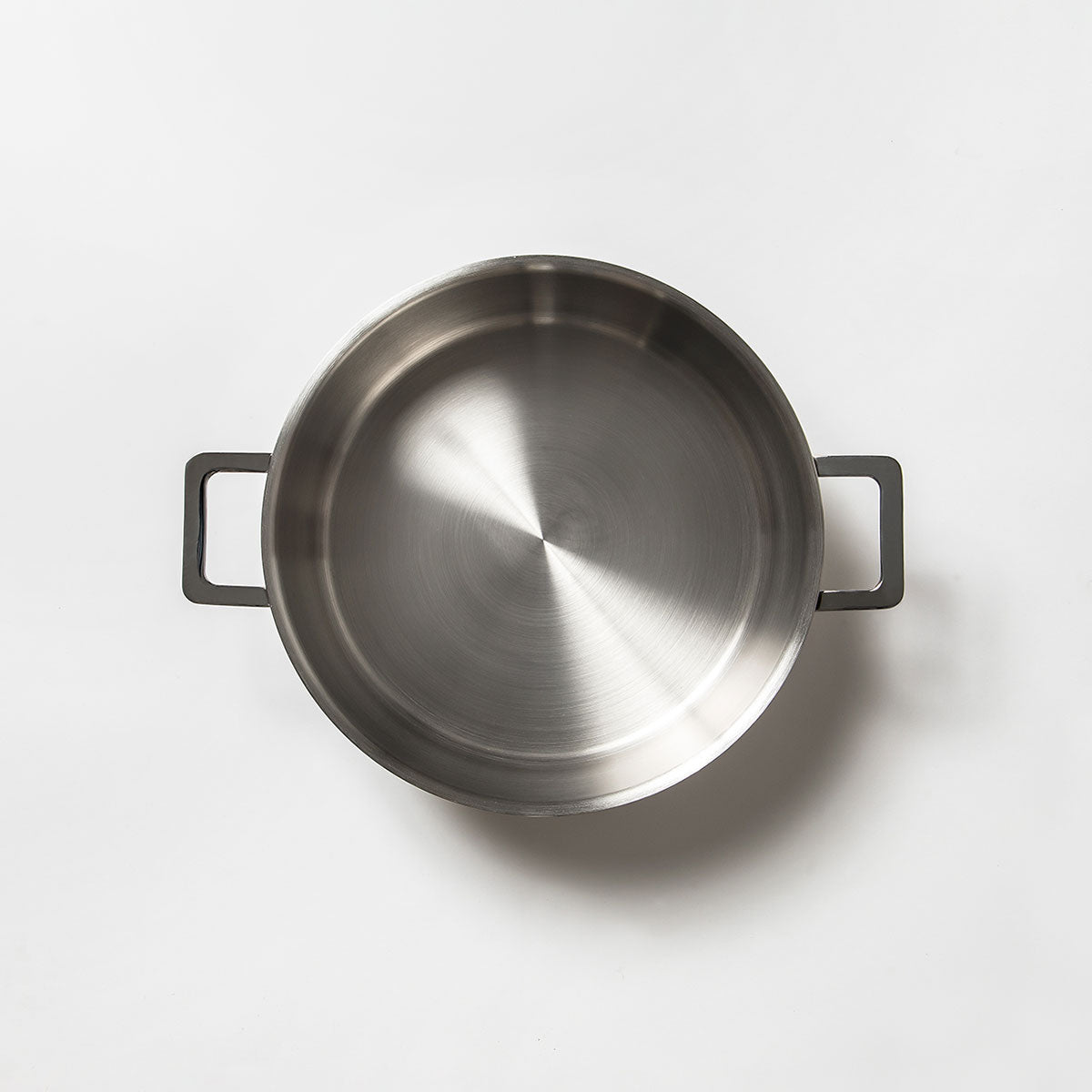 ALESSI Pots&Pans ローキャセロール with two handles 28cm AJM 102/28