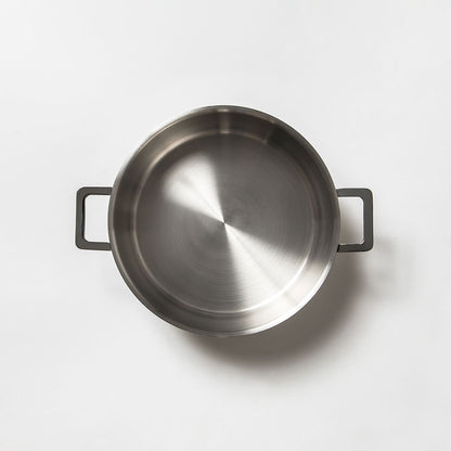 ALESSI Pots&Pans ローキャセロール with two handles 28cm AJM 102/28