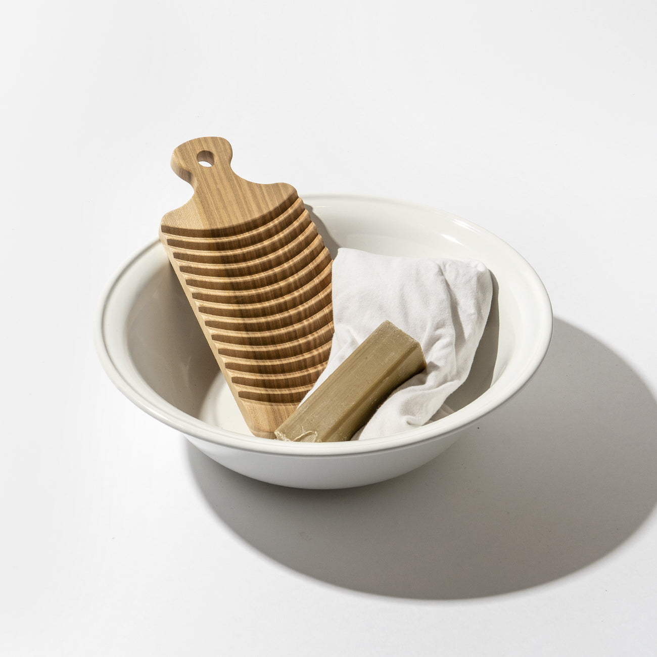 野田琺瑯(ノダホウロウ) 洗面器 白 清掃・ランドリー用品 シンプル