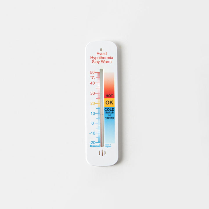Brannan PLASTIC WALL THERMOMETER 155mm COMFORT