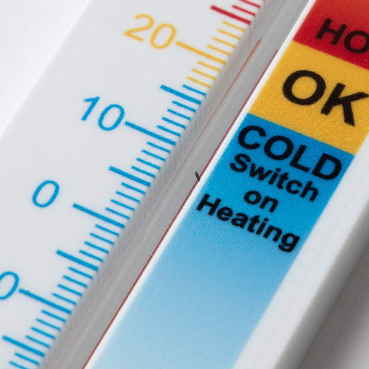 Brannan PLASTIC WALL THERMOMETER 155mm COMFORT