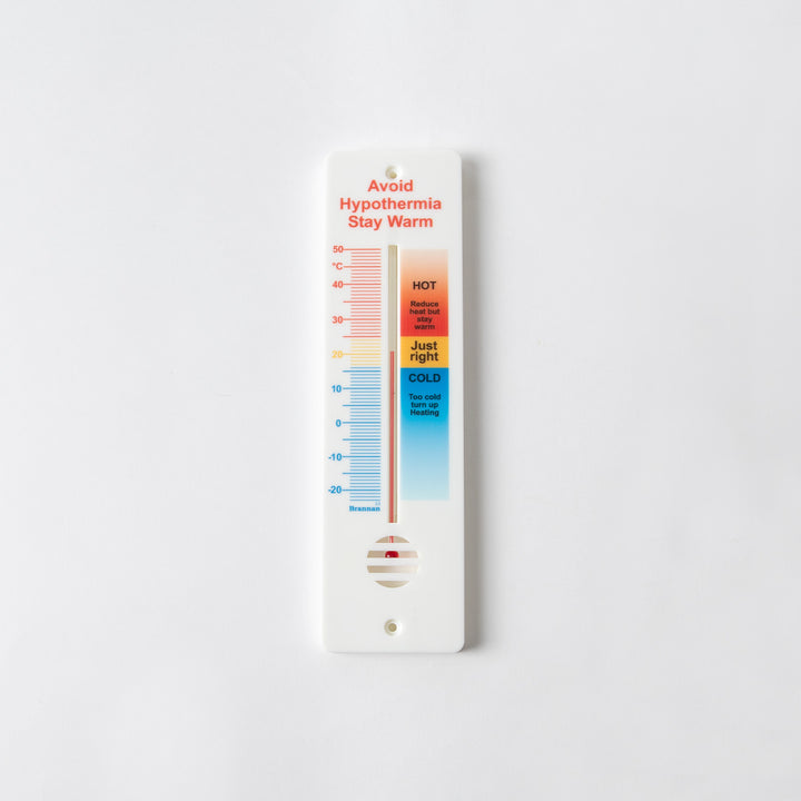 Brannan PLASTIC WALL THERMOMETER 255mm COMFORT