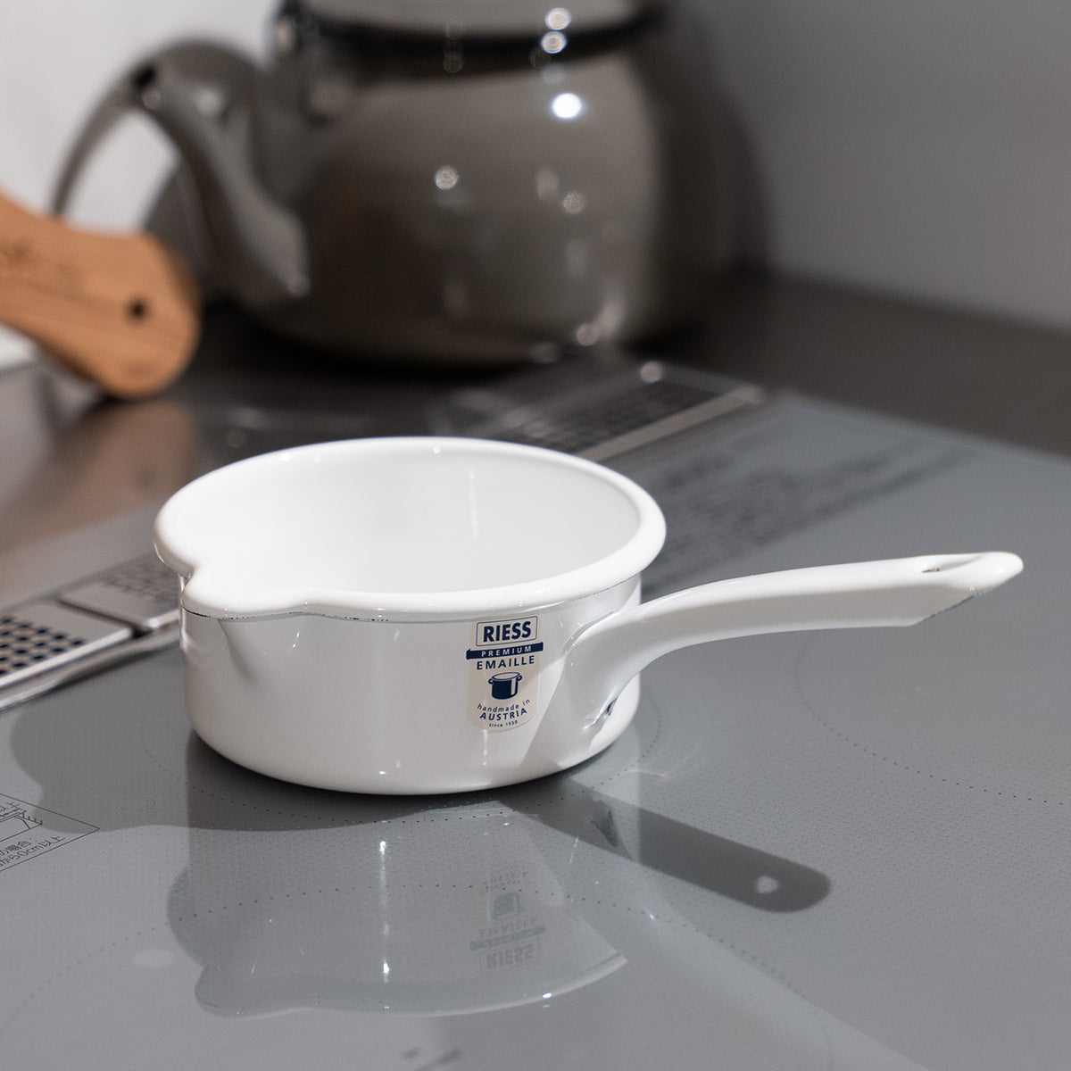 RIESS ソースパン 12cm CL ホワイト