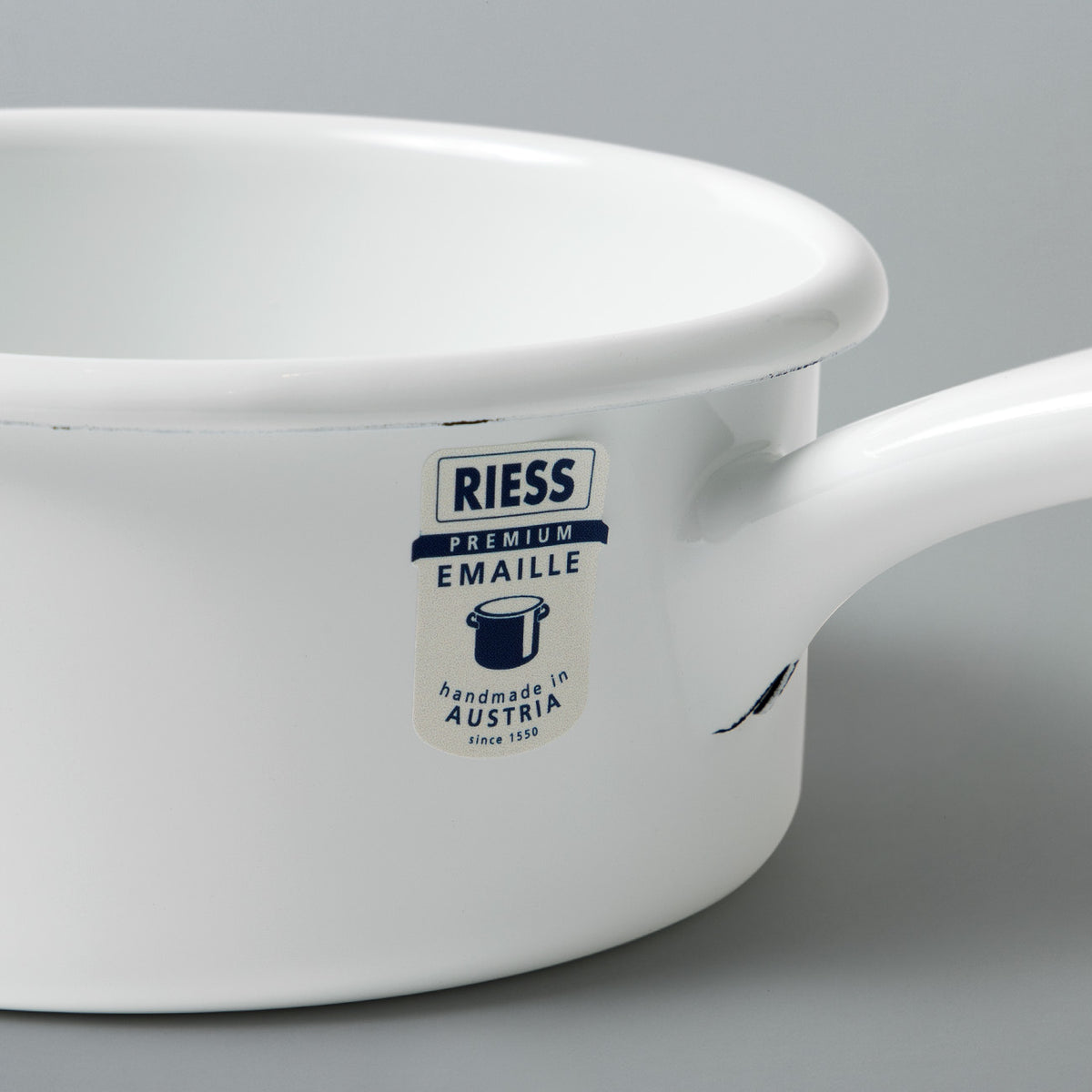 RIESS ソースパン 14cm CL ホワイト