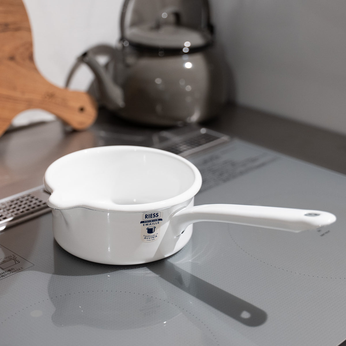 RIESS ソースパン 14cm CL ホワイト