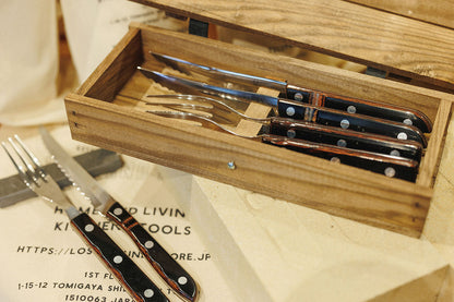 GENSE オールドファーマー カントリークラシック グリルカトラリー4本セット