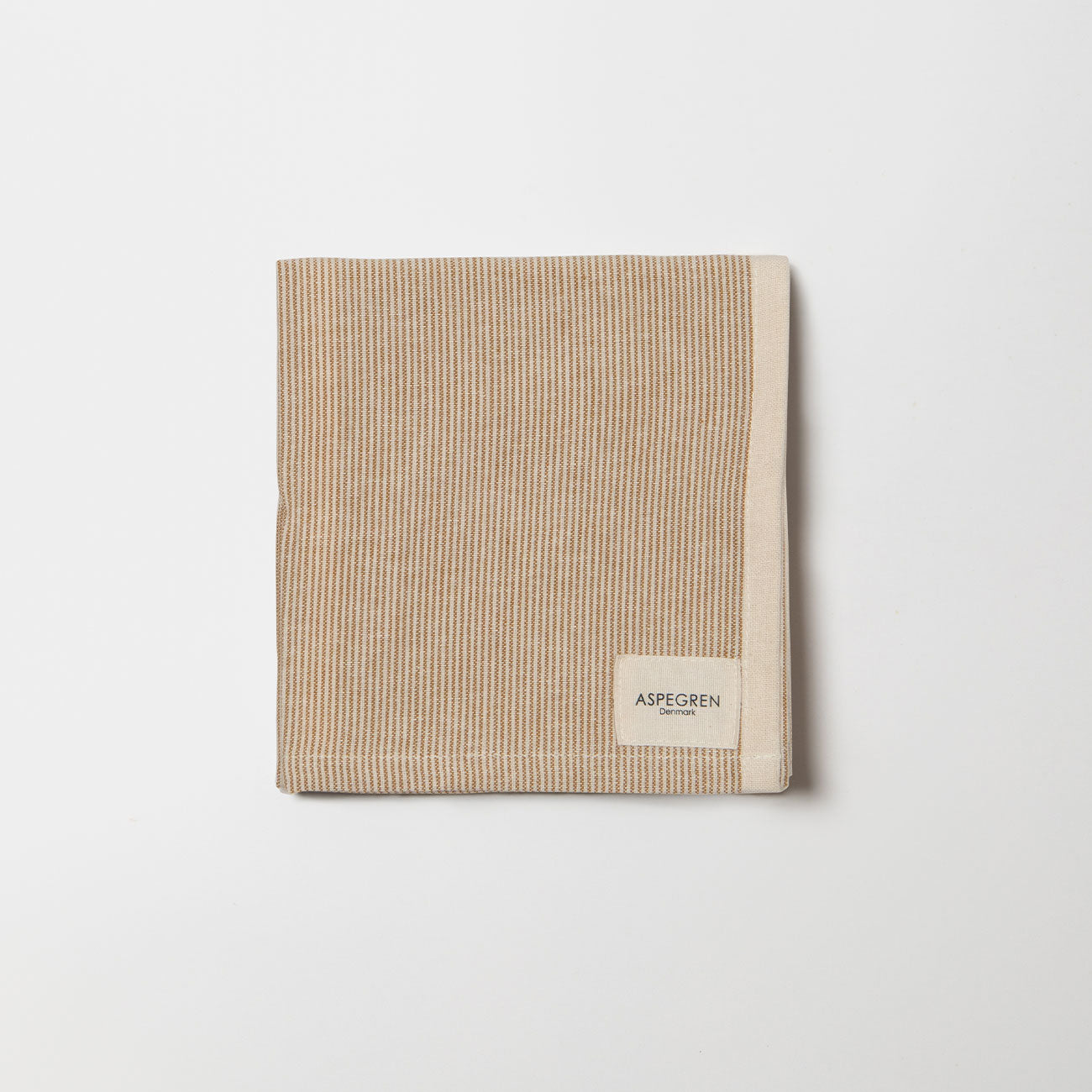 ASPEGREN Denmark ティータオル Pinstripe Goldenspice