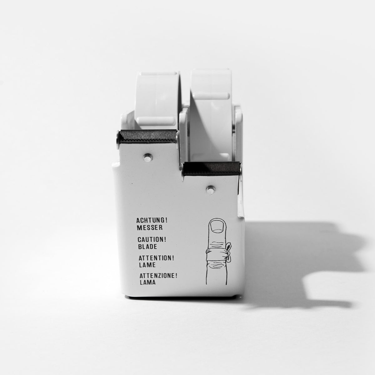 Merco Tape Logo MERCO TAPE(メルコテープ) Tape Dispenser for Two Rolls WHITE 作業・工作用具 プロフェッショナル ...