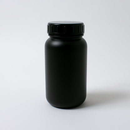 瑞穂化成工業 広口びん 黒色 PE 2L