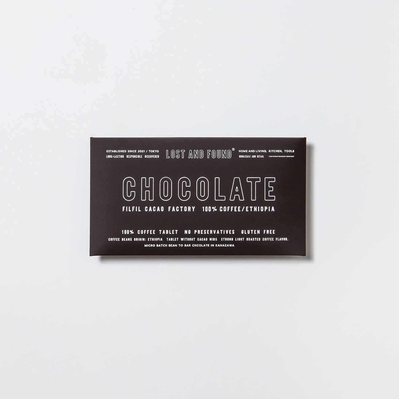 LOST AND FOUND CHOCOLATE by FILFIL CACAO FACTORY