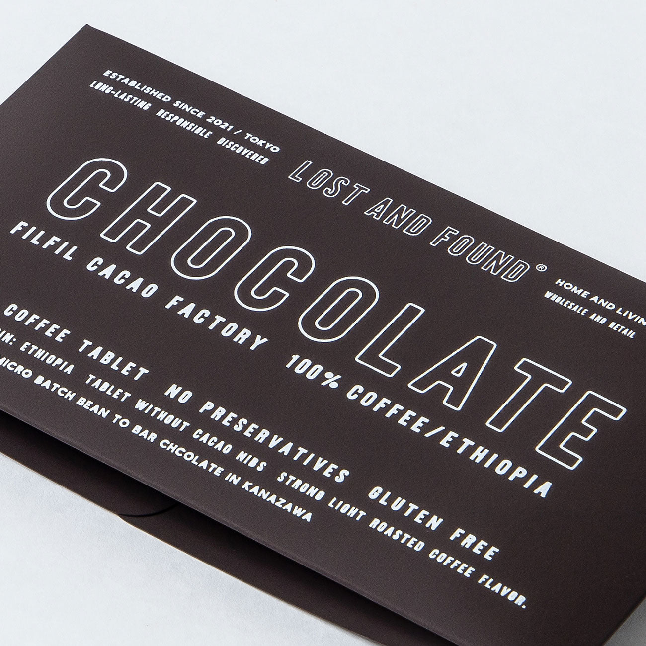 LOST AND FOUND(ロストアンドファウンド) CHOCOLATE by FILFIL CACAO