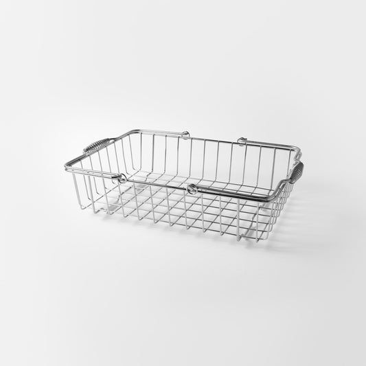 家事問屋 取っ手付バスケット 小