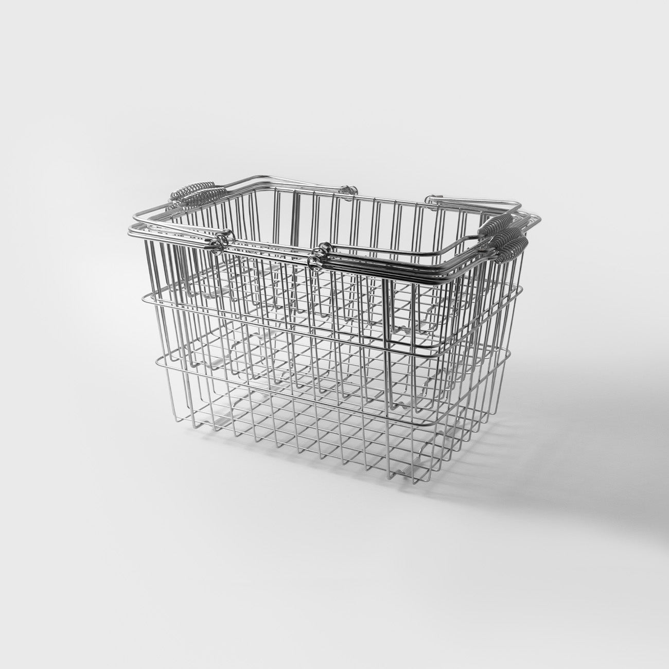 家事問屋 取っ手付バスケット 中