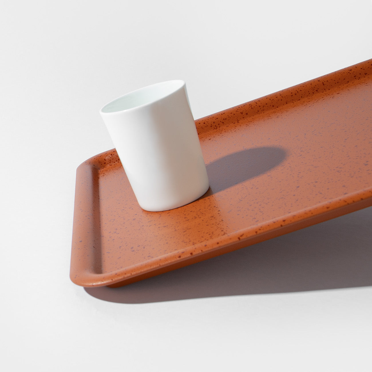 SEKISAKA B5 Tray Dark Orange(Brown non-slip)