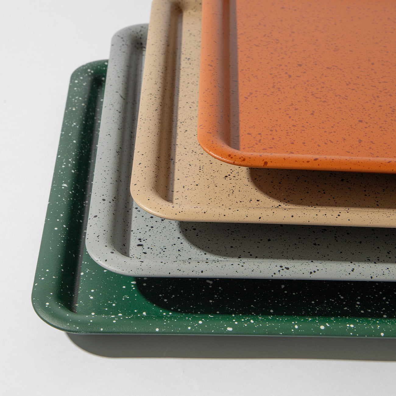 SEKISAKA B5 Tray Dark Orange(Brown non-slip)