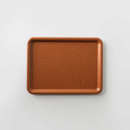 SEKISAKA A4 Tray Dark Orange(Brown non-slip)