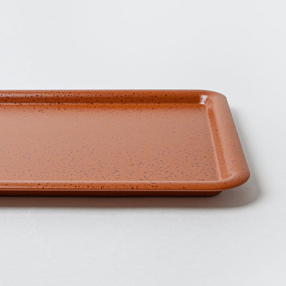SEKISAKA A4 Tray Dark Orange(Brown non-slip)
