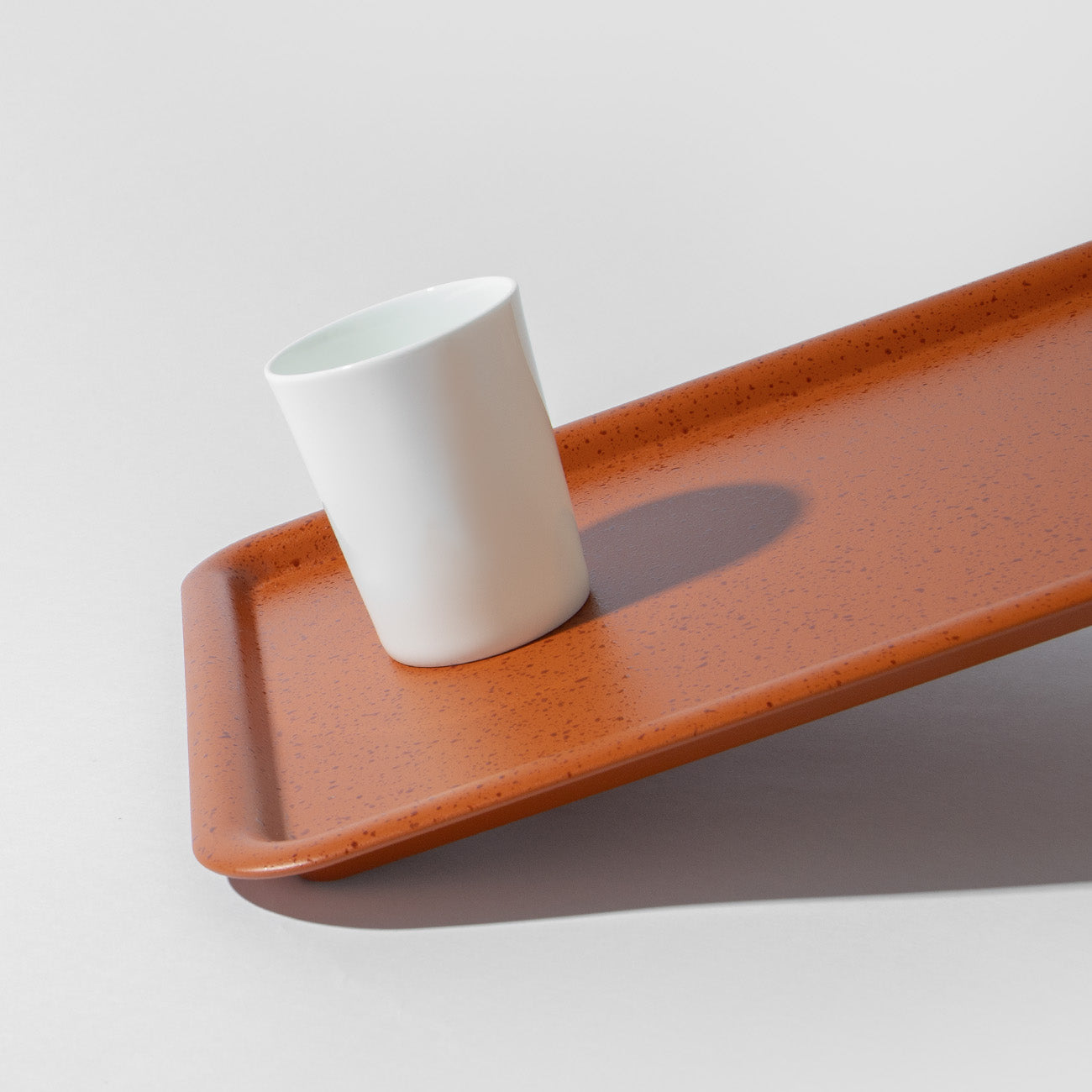 SEKISAKA A4 Tray Dark Orange(Brown non-slip)