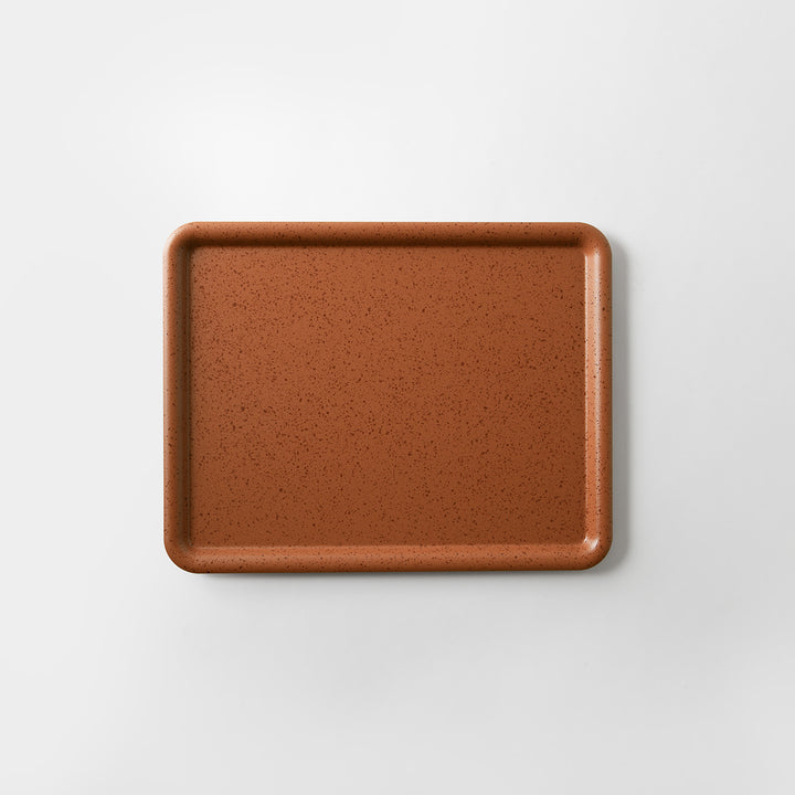 SEKISAKA B4 Tray Dark Orange(Brown non-slip)