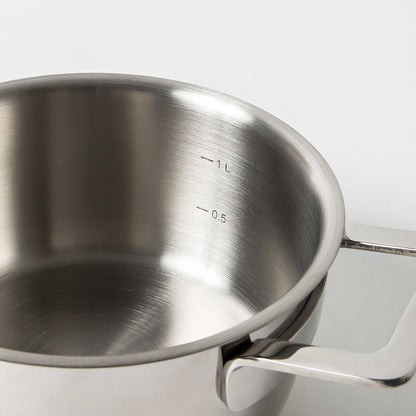 ALESSI Pots&Pans キャセロール with two handles 16cm AJM 101/16