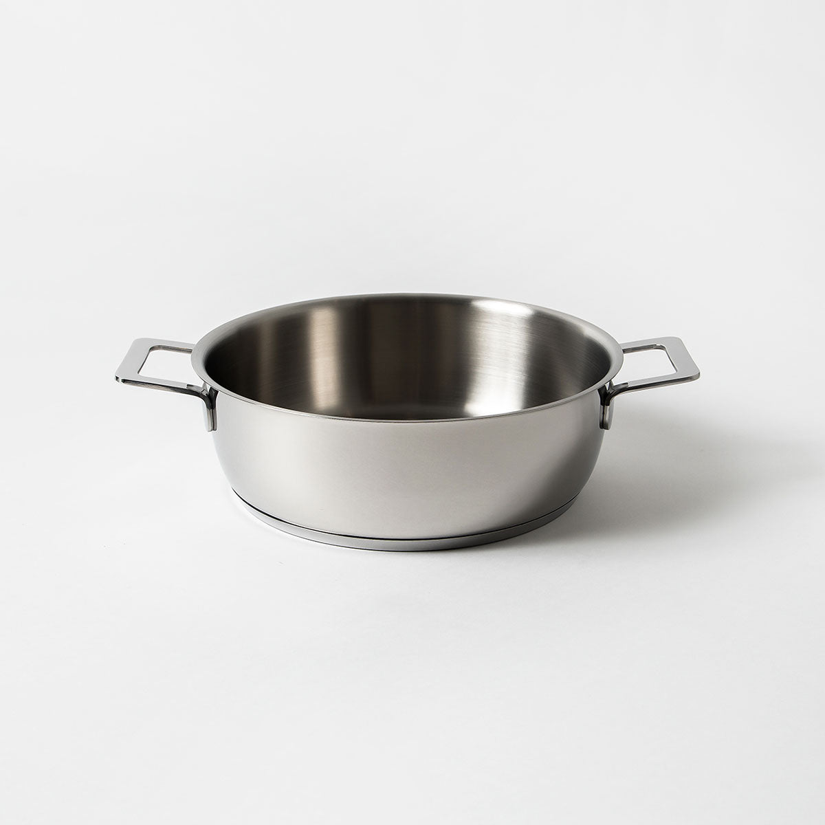ALESSI(アレッシィ) Pots&Pans ローキャセロール with two handles 