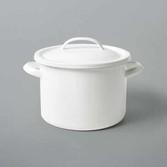 月兎印 シチューポット 21cm ホワイト