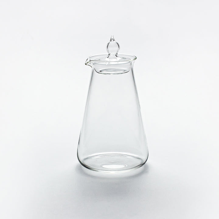 小泉硝子製作所 コニカルビーカー 500 mL + 蓋付き