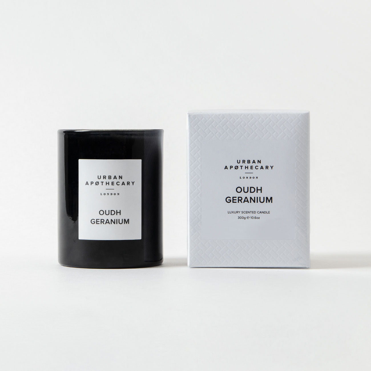 URBAN APOTHECARY(アーバンアポセカリー) グラスキャンドル L OUDH GERANIUM | LOST AND FOUND  生活日用品雑貨 香り キャンドル 英国製天然素材香料 – LOST AND FOUND 長く愛用したい日用品が見つかるお店