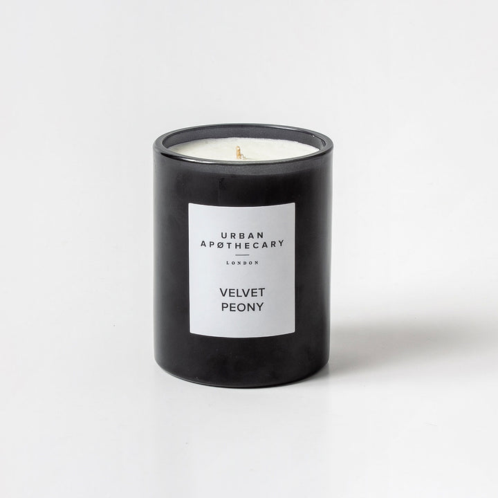 URBAN APOTHECARY グラスキャンドル L VELVET PEONY