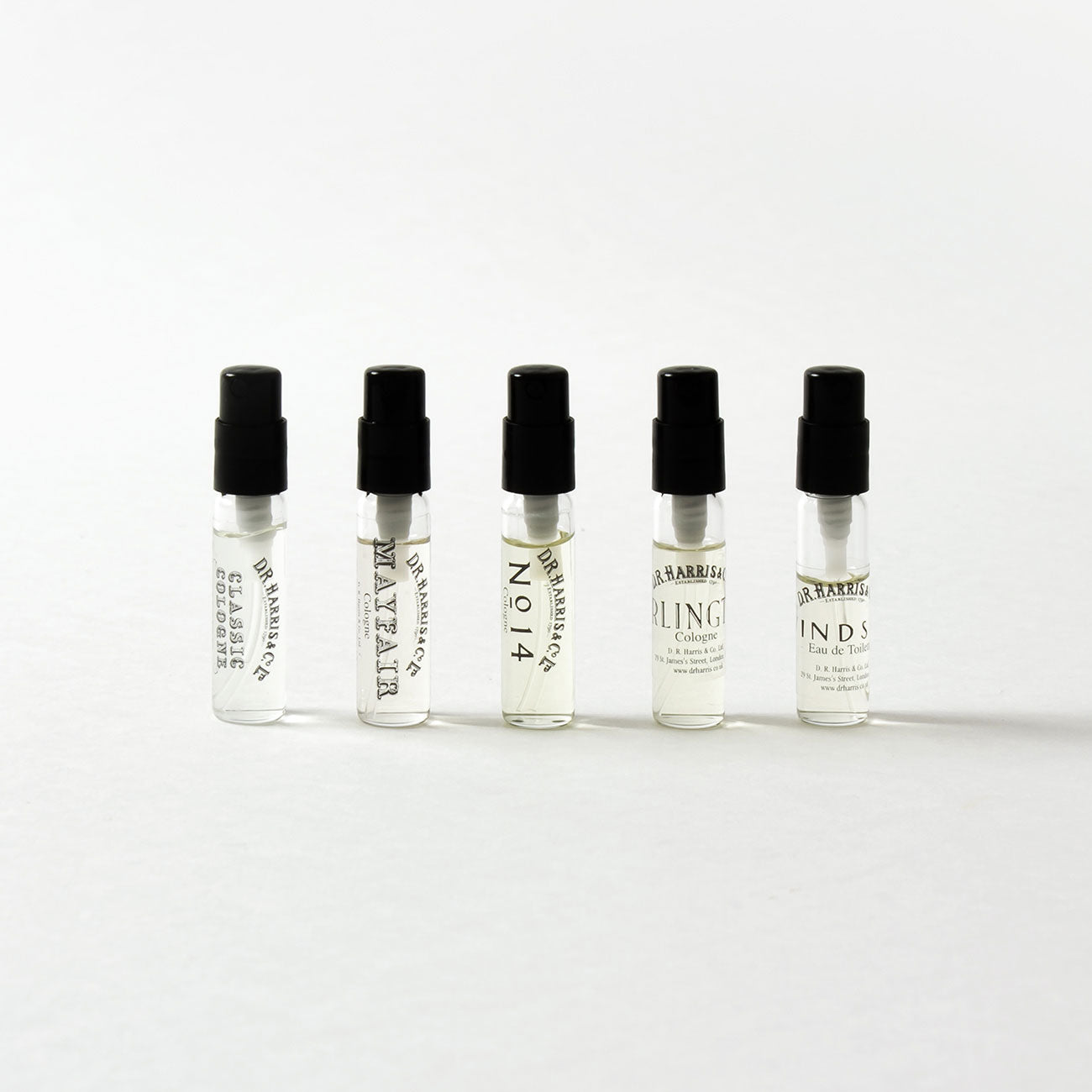 D.R.HARRIS(ディ・アール・ハリス) コロン 2ml No.14 | LOST AND FOUND 生活日用品雑貨 香水 香水 イギリス製香水  – LOST AND FOUND 長く愛用したい日用品が見つかるお店