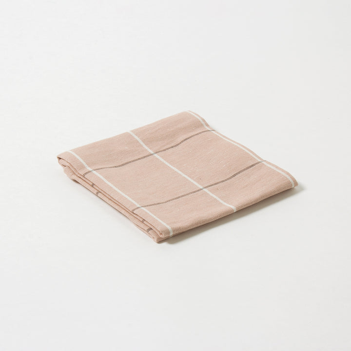 ASPEGREN Denmark ティータオル リネン混 Squares Latte