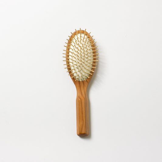 REDECKER ウッドピンブラシ オリーブ ストレート Lサイズ