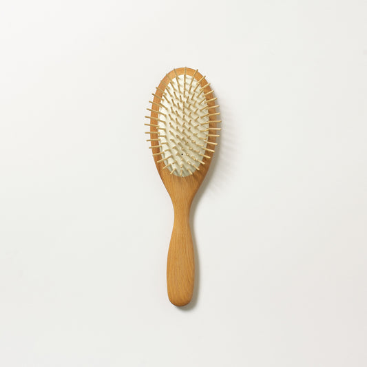 REDECKER ウッドピンブラシ ナチュラルストレートオーバル Lサイズ