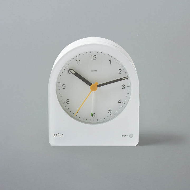 BRAUN アラームクロック BC22W White
