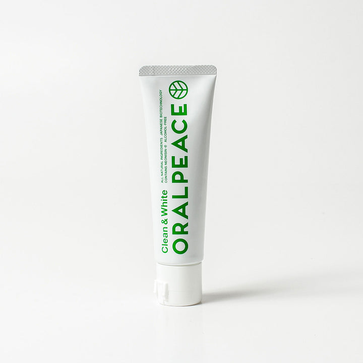 ORALPEACE オーラルピース クリーン&ホワイト ホワイトニング歯みがき口腔ケアジェル 80g