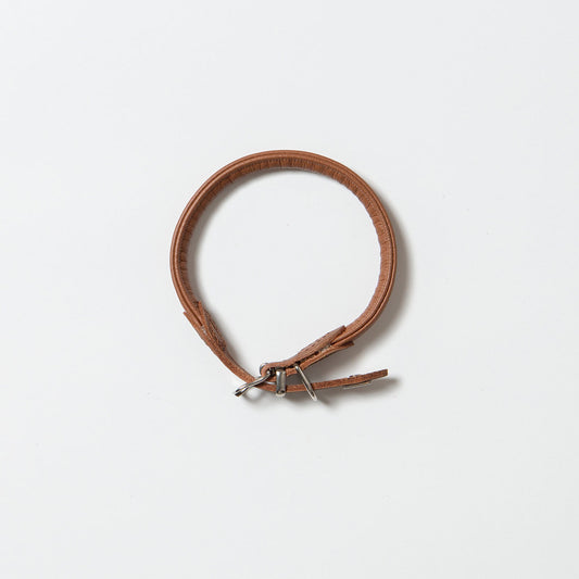 HUNTER 犬用 カラー エルクレザー 37 コニャック