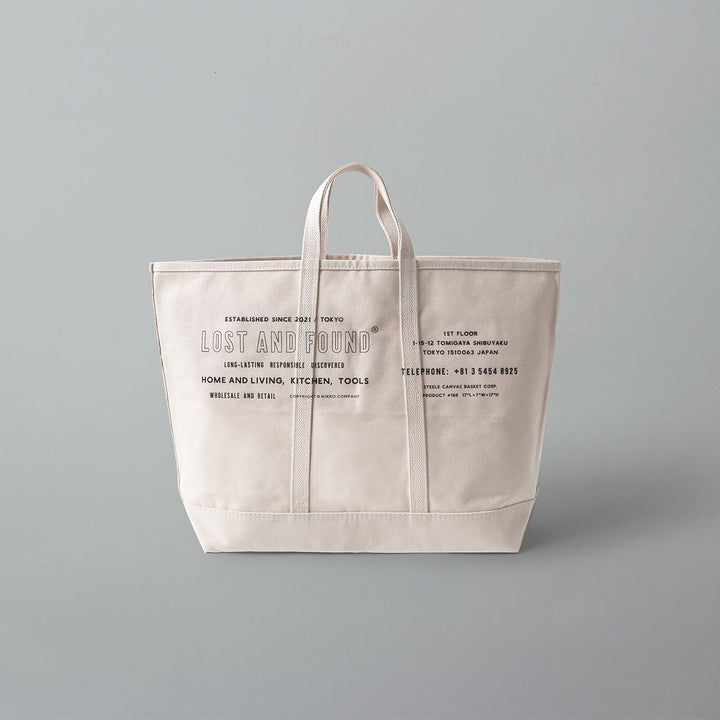 LOST AND FOUND STEELE CANVAS ORIGINAL TOTE BAG LARGE