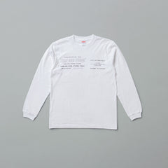 LOST AND FOUND ORIGINAL LONG T-SHIRT S(WHITE)
