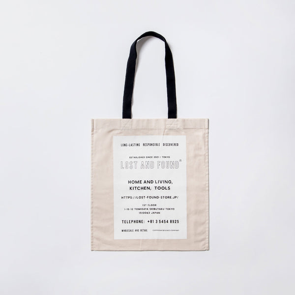 LOST AND FOUND re-wrap ORIGINAL ECO BAG(ハンドル: black)